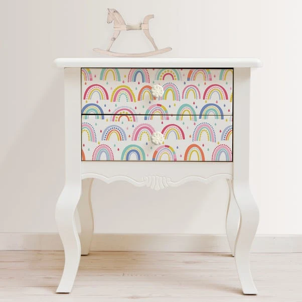 NuWallpaper Nu Wall Self Adhesive Over The Rainbow Multi Wallpaper 5 NuWallpaper Nu Wall Self Adhesive Over The Rainbow Multi Wallpaper - Image 3