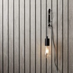 Dunelm Wooden Panel Grey Wallpaper -Cool Decoration 30783003 alt04