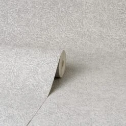 Dunelm Camden Vinyl Grey Wallpaper -Cool Decoration 30783044 alt01