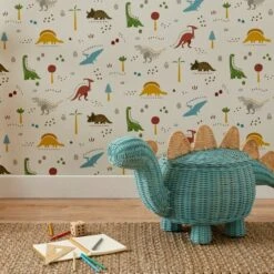 Dunelm Dinosaur Multi Wallpaper 11 Dunelm Dinosaur Multi Wallpaper -Cool Decoration 30783152 alt04
