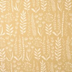 Dunelm Modern Leaf Ochre Wallpaper -Cool Decoration 30783475 alt01