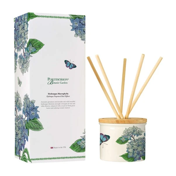 Portmeirion Botanic Garden Hydrangea 200ml Reed Diffuser 3 Portmeirion Botanic Garden Hydrangea 200ml Reed Diffuser