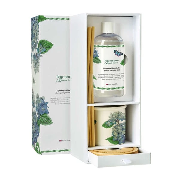 Portmeirion Botanic Garden Hydrangea 200ml Reed Diffuser 4 Portmeirion Botanic Garden Hydrangea 200ml Reed Diffuser - Image 2