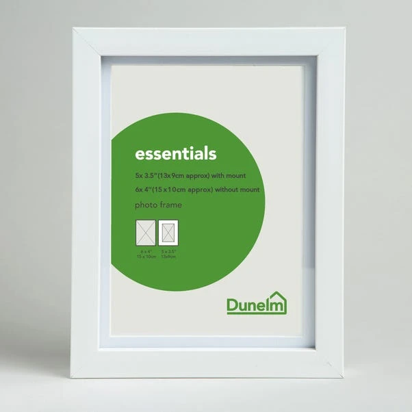 Dunelm Essentials Photo Frame 5" X 3.5" (13cm X 9cm) 3 Dunelm Essentials Photo Frame 5" X 3.5" (13cm X 9cm)