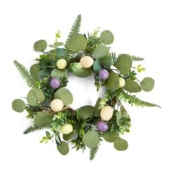 Dunelm Easter Egg Floral Wreath -Cool Decoration 30791665 alt02
