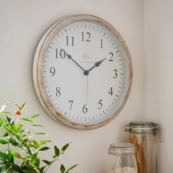 Churchgate 40cm Wooden Clock