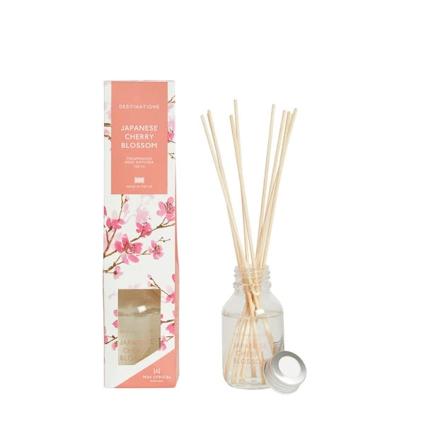 Wax Lyrical Japanese Cherry Blossom Diffuser 100ml 4 Wax Lyrical Japanese Cherry Blossom Diffuser 100ml - Image 2