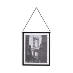 Dunelm Black Hanging Chain Photo Frame 10x12 -Cool Decoration 30795075 alt02