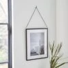Dunelm Black Hanging Chain Photo Frame 16x12 -Cool Decoration 30795076