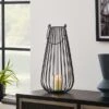 Dunelm Black Wire Lantern 40cm -Cool Decoration 30795218