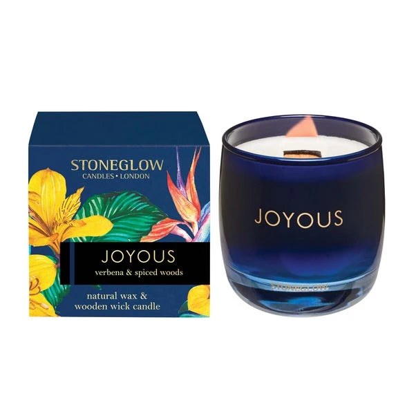Stoneglow Verbena & Spiced Woods Joyous Scented Candle 3 Stoneglow Verbena & Spiced Woods Joyous Scented Candle