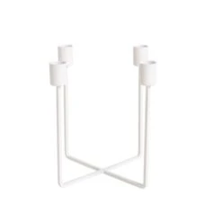 Dunelm White Metal Candle Holder 9 Dunelm White Metal Candle Holder -Cool Decoration 30797187 alt03