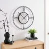Dunelm Luxe Wall Clock 60cm -Cool Decoration 30797975
