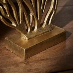 Dunelm Recycled Aluminium Flat Coral Reef Ornament -Cool Decoration 30797978 alt02