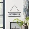 Dunelm Smart Industrial Dual Sided Hanging Sign -Cool Decoration 30798244
