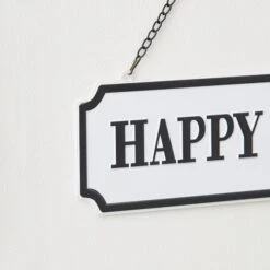 Dunelm Smart Industrial Dual Sided Hanging Sign 11 Dunelm Smart Industrial Dual Sided Hanging Sign -Cool Decoration 30798244 alt04