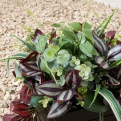 Dunelm Tropical Arrangement In Trough -Cool Decoration 30799967 alt01