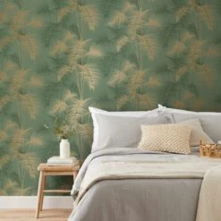 Dunelm Jungle Palm Wallpaper