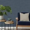 Crown Wallpaper Akina Texture Navy Wallpaper -Cool Decoration 30801586