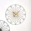 Pacific Lifestyle Antique Gold Geo Design Wall Clock 77cm -Cool Decoration 30803491